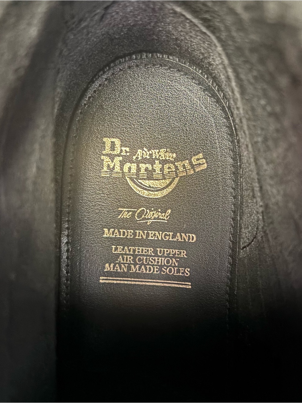 RARE Dr Martens ENGLAND  9730 Croc Emboss Square Toe knee high Boots. Women's 10 - Picture 14 of 16